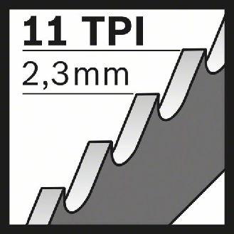 Säbelsägeblatt M 1142 H Top for Wood, für PFZ 500 E-Beschreibung lesen