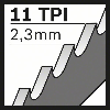 Säbelsägeblatt M 1142 H Top for Wood, für PFZ 500 E