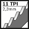 Säbelsägeblatt M 1142 H Top for Wood, für PFZ 500 E