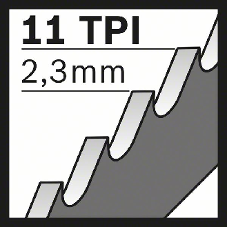 Säbelsägeblatt M 1142 H Top for Wood, für PFZ 500 E-Beschreibung lesen