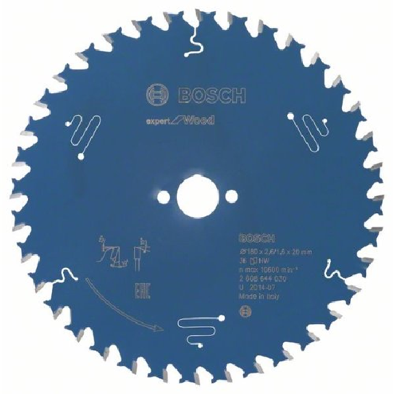 Kreissägeblatt Expert for Wood, 180 x 20 x 2,6 mm, 36-Beschreibung lesen