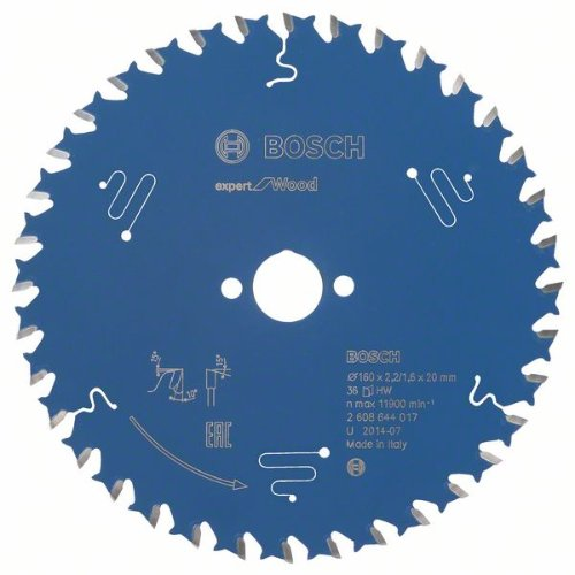 Kreissägeblatt Expert for Wood, 160 x 20 x 2,2 mm, 36 Kreissägeblatt Expert for Wood, 160 x 20 x 2,2 mm, 36-Beschreibung lesen