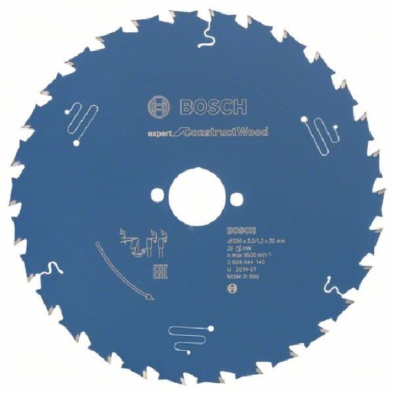 Kreissägeblatt Expert for Construct Wood, 200 x 30 x 2,0 mm, 30-Beschreibung lesen