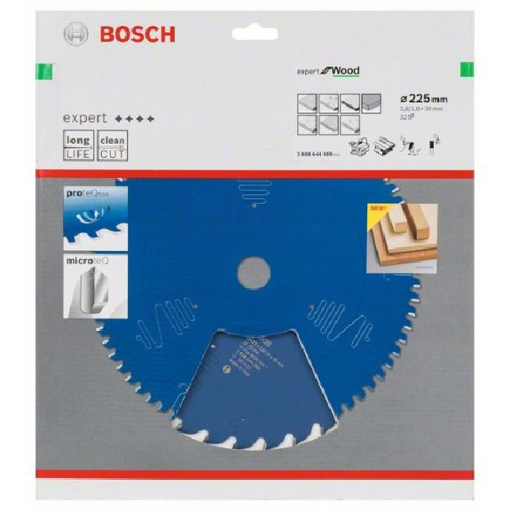 Kreissägeblatt Expert for Wood, 225 x 30 x 2,6 mm, 32 Kreissägeblatt Expert for Wood, 225 x 30 x 2,6 mm, 32-Beschreibung lesen