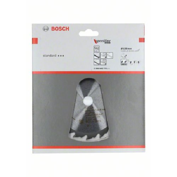 Kreissägeblatt Speedline Wood, 130 x 16 x 2,0 mm, 18-Beschreibung lesen