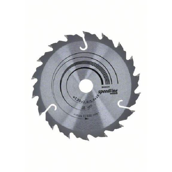 Kreissägeblatt Speedline Wood, 130 x 16 x 2,0 mm, 18-Beschreibung lesen