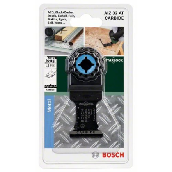 Starlock Carbide Tauchsägeblatt AIZ 32 AT Metal, 40 x 32 mm-Beschreibung lesen
