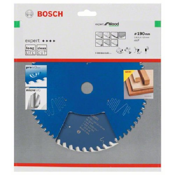 Kreissägeblatt Expert for Wood, 190 x 20 x 2,6 mm, 48-Beschreibung lesen