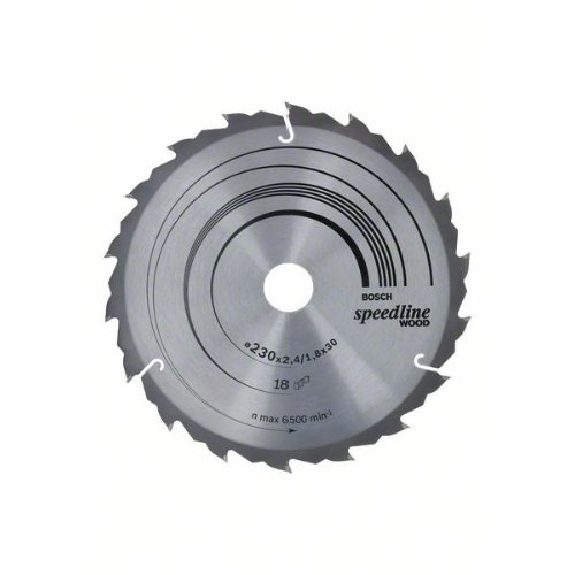 Kreissägeblatt Speedline Wood, 230 x 30 x 2,4 mm, 18-Beschreibung lesen