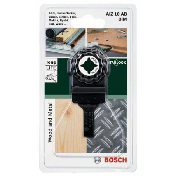 HCS Tauchsägeblatt AIZ 10 AB, Wood and Metal, 10 x 20 mm, Starlock HCS Tauchsägeblatt AIZ 10 AB, Wood and Metal, 10 x 20 mm, Starlock-Beschreibung lesen