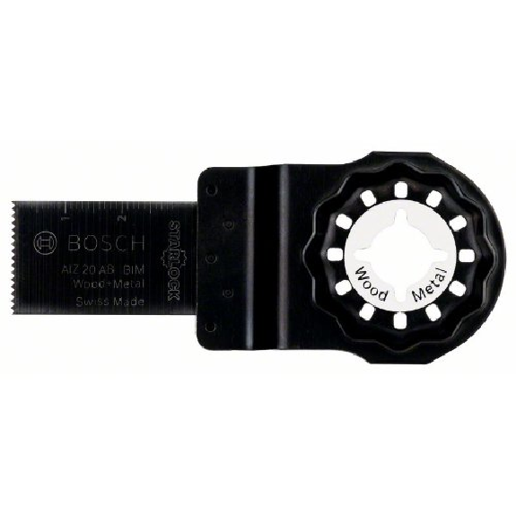 BIM Tauchsägeblatt AIZ 20 AB, Wood and Metal, 20 x 30 mm-Beschreibung lesen