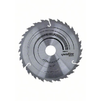 Kreissägeblatt Speedline Wood, 190 x 30 x 2,4 mm, 24-Beschreibung lesen