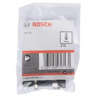 Spannzange mit Spannmutter, 1/4", für Bosch-Geradschleifer, passend zu GGS 16-Beschreibung lesen