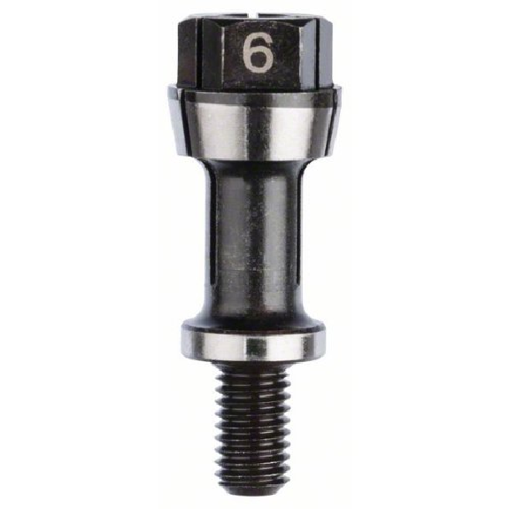 Spannzange mit Spannmutter, 6 mm, für Bosch-Geradschleifer, passend zu GGS 16 Spannzange mit Spannmutter, 6 mm, für Bosch-Geradschleifer, passend zu GGS 16-Beschreibung lesen