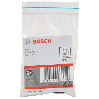 Spannzange mit Spannmutter, 6 mm, für Bosch-Geradschleifer-Beschreibung lesen
