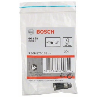 Spannzange ohne Spannmutter, 8 mm, für Bosch-Geradschleifer-Beschreibung lesen