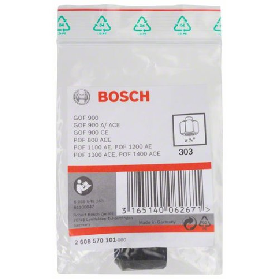 Spannzange, 1/4", 19 mm-Beschreibung lesen