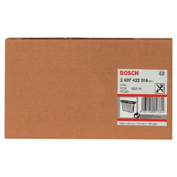 Cellulose-Faltenfilter, 8600 cm², 257 x 69 x 187 mm-Beschreibung lesen