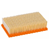 Flachfaltenfilter, Zellulose, 6150 cm², 240 x 140 x 56 mm Flachfaltenfilter, Zellulose, 6150 cm², 240 x 140 x 56 mm