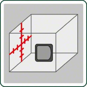 Kreuzlinien-Laser Quigo Plus-Beschreibung lesen