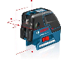 Kombilaser GCL 25 mit Schutztasche und Baustativ BT 150