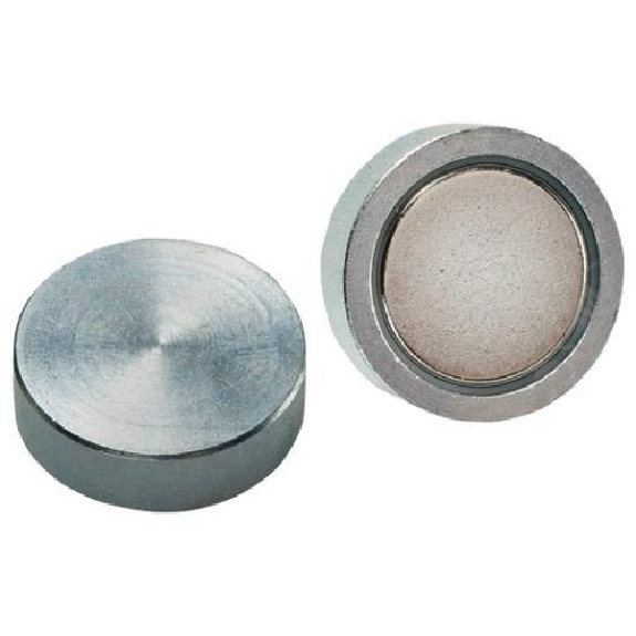Format pince plate aimanté néodyme sans douille filetée 13 x 4,5mm-Leggi tutto