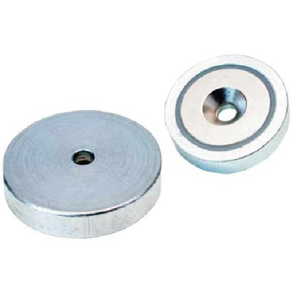 Foret magnétique plat format NdFeB 40 x 8,0 mm-Lire la description