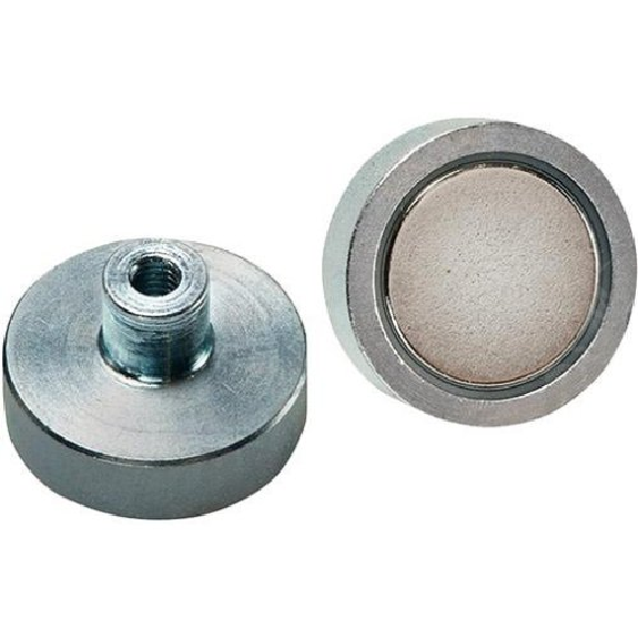 Neodym-Magnet-Flachgreifer mit Gewindebuchse 6 x 4,5 / 11,5mm Neodym-Magnet-Flachgreifer mit Gewindebuchse 6 x 4,5 / 11,5mm-Beschreibung lesen