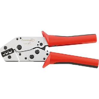 Crimpzange für unisolierte Kabelschuhe 0,5 - 6mm²-Beschreibung lesen