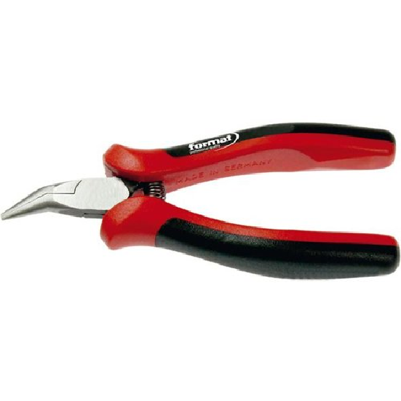 Format électronique pince à bec effilé 130 mm courbée-Leggi tutto