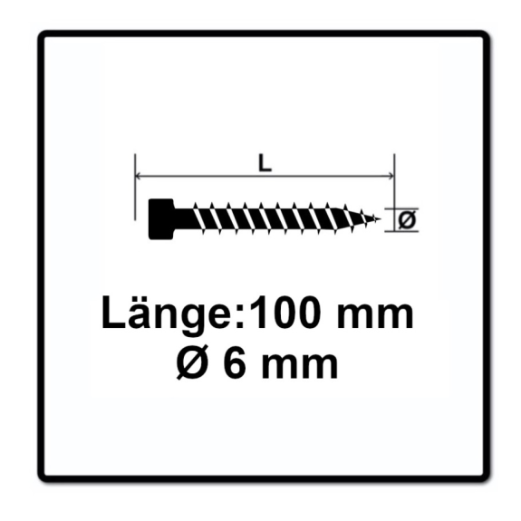 SPAX ZylKo T-STAR+ 6,0x100 VG Wirox-Beschreibung lesen