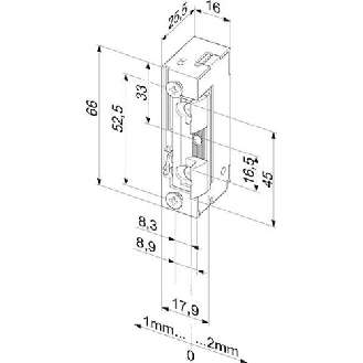 Elektr.Türöffner 118E HZ Profix 2 mech.Entr.-Beschreibung lesen