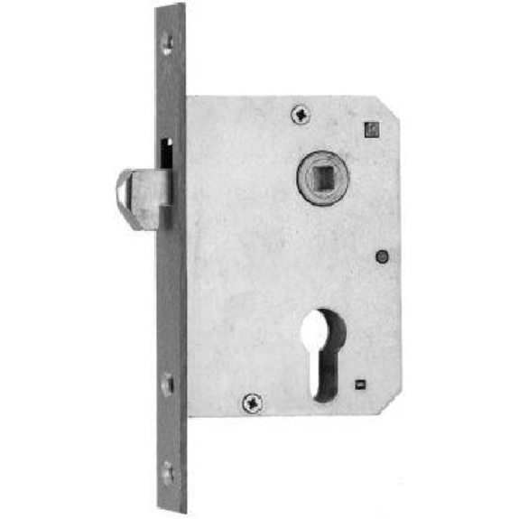 Schiebetürschloss 55mm PZm.Bl.u.Hakenfalle Schiebetürschloss 55mm PZm.Bl.u.Hakenfalle-Beschreibung lesen