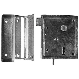 Rhein.Kastenschloss Nr.79BB ls/rs Ein/Ausw.-Beschreibung lesen