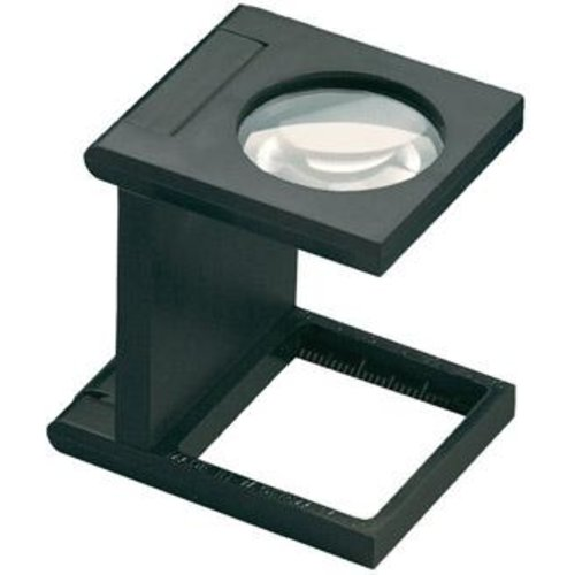 Präzisions-Fadenzähler 30x30mm/5x Ku-Gehäuse Präzisions-Fadenzähler 30x30mm/5x Ku-Gehäuse-Beschreibung lesen