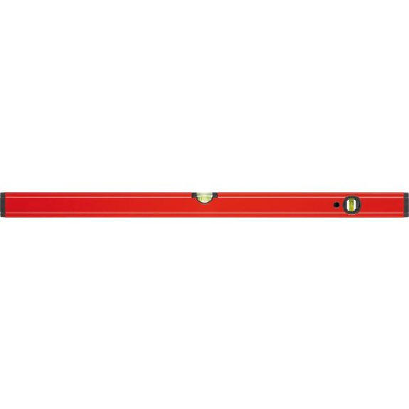 Wasserwaage LM 100cm rot pulverbeschichtet-Beschreibung lesen