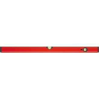 Magnet-Wasserwaage LM 180cm rot pulverbeschichtet-Beschreibung lesen