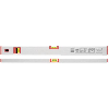 Wasserwaage LM 200cm silber eloxiert