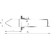 Feste Zentrierspitze DIN 806 MK 2 WS