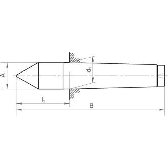 Feste Zentrierspitze DIN 806 MK 3 WS-Beschreibung lesen