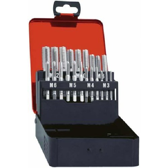Handgewindebohrer DIN 352 HSS M3-12 Satz Handgewindebohrer DIN 352 HSS M3-12 Satz-Beschreibung lesen