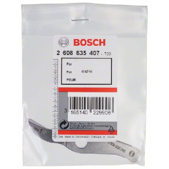 Messer gerade bis 1,0 mm, für Bosch-Schlitzschere GSZ 160 Professional-Beschreibung lesen