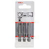 Schrauberbit Extra-Hart, HEX 5, 49 mm, 3er-Pack