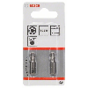 Security-Torx-Schrauberbit Extra-Hart, T27H, 25 mm, 2er-Pack
