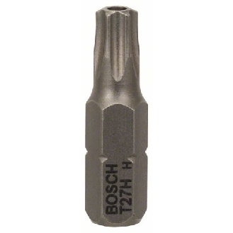 Security-Torx-Schrauberbit Extra-Hart, T27H, 25 mm, 2er-Pack-Beschreibung lesen