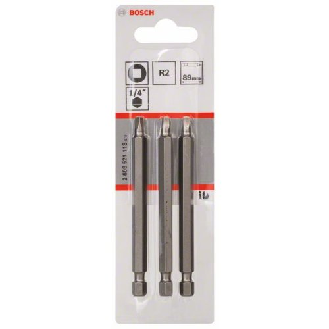 Schrauberbit Extra-Hart, R2, 89 mm, 3er-Pack-Beschreibung lesen
