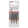Doppelklingenbit-Set, 3-teilig, S0,6x4,5, PH1, S0,8x5,5, PH2, S1,2x6,5, PH3,60mm Doppelklingenbit-Set, 3-teilig, S0,6x4,5, PH1, S0,8x5,5, PH2, S1,2x6,5, PH3,60mm