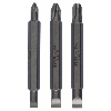 Doppelklingenbit-Set, 3-teilig, S0,6x4,5, PH1, S0,8x5,5, PH2, S1,2x6,5, PH3,60mm Doppelklingenbit-Set, 3-teilig, S0,6x4,5, PH1, S0,8x5,5, PH2, S1,2x6,5, PH3,60mm