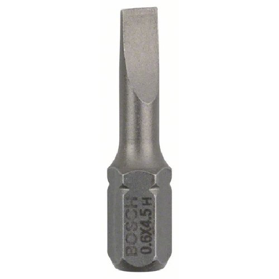Schrauberbit Extra-Hart, S 0,6 x 4,5, 25 mm, 3er-Pack Schrauberbit Extra-Hart, S 0,6 x 4,5, 25 mm, 3er-Pack-Beschreibung lesen