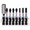 Schrauberbit-Set Impact Control, 8-teilig, PH2/PZ2/T20-T30, 50 mm, Standard